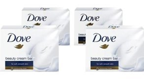 Dove Beauty Cream Bar For Soft-Smooth Skin Sabun 4x100 gr