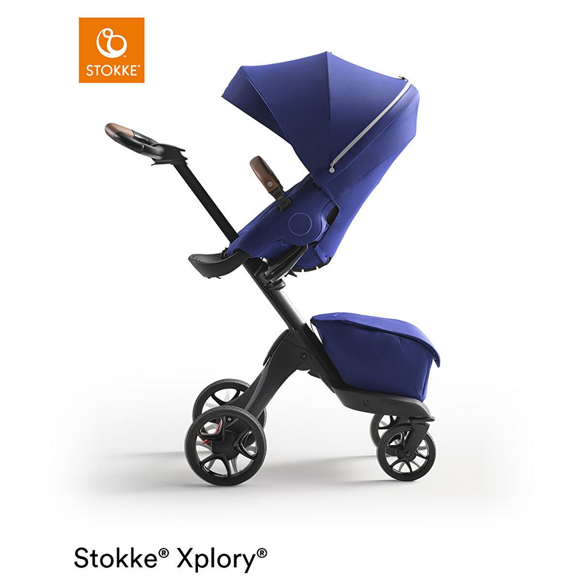 Stokke Xplory X Katlanabilir Travel Sistem Bebek Arabası Mavi