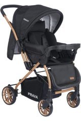Prava P11 Dream Plus Çift Yönlü Katlanabilir Travel Sistem Bebek Arabası Füme