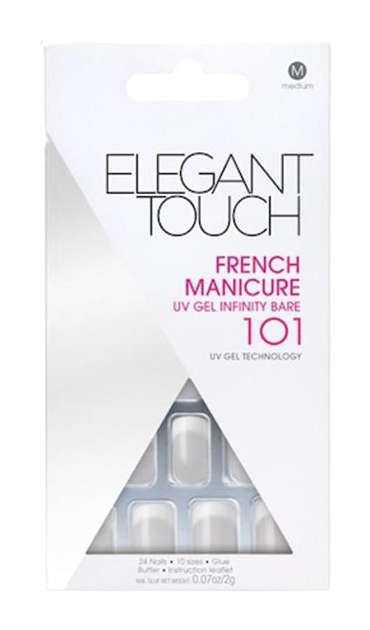 Elegant Touch M 101 French 24'lü Kare Takma Tırnak