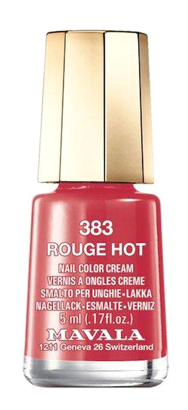 Mavala 383 Rouge Hot Kırmızı Parlak Oje