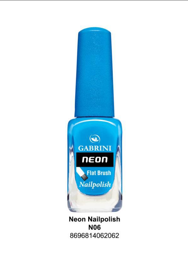 Gabrini N06 Mavi Neon Oje