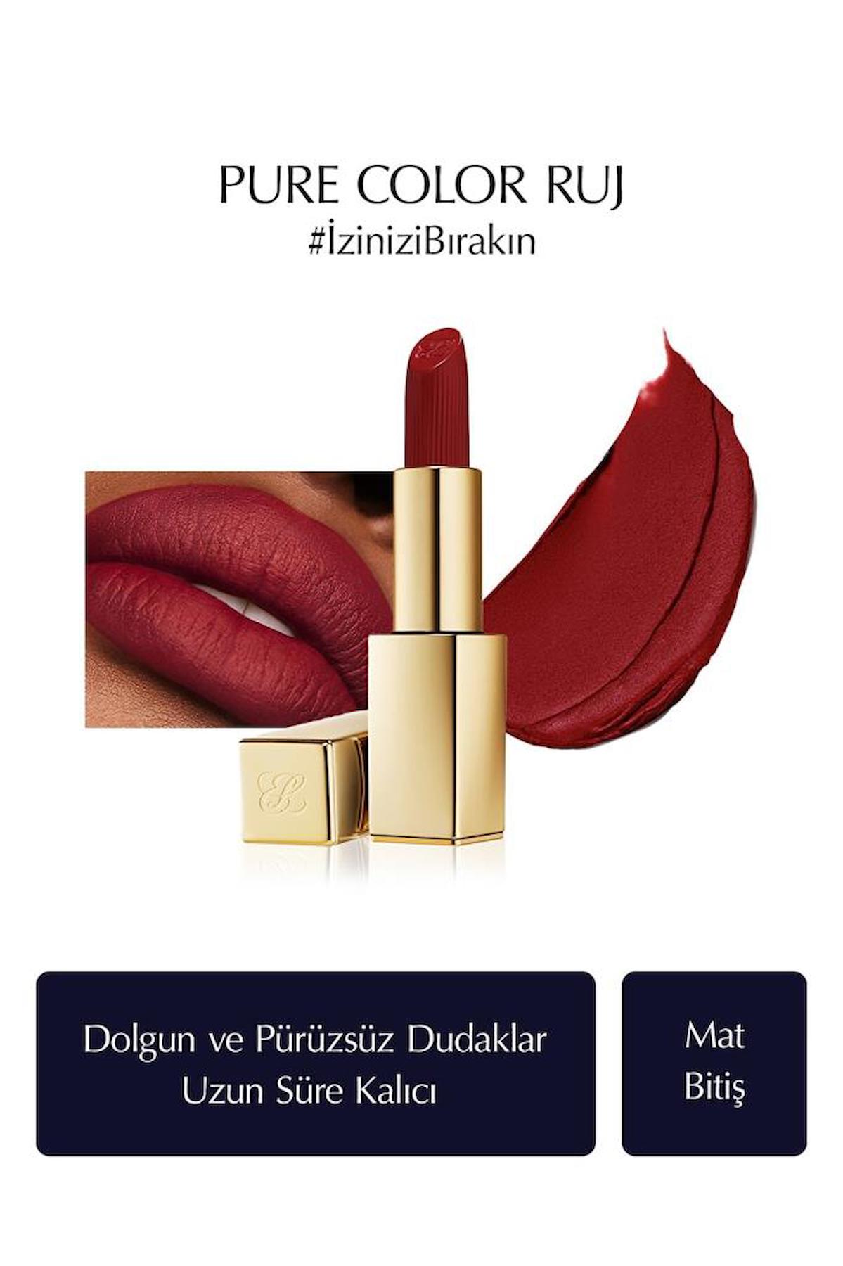 Estee Lauder 689 Kalıcı Dudak Dolgunlaştırıcı Mat Krem Lipstick Ruj