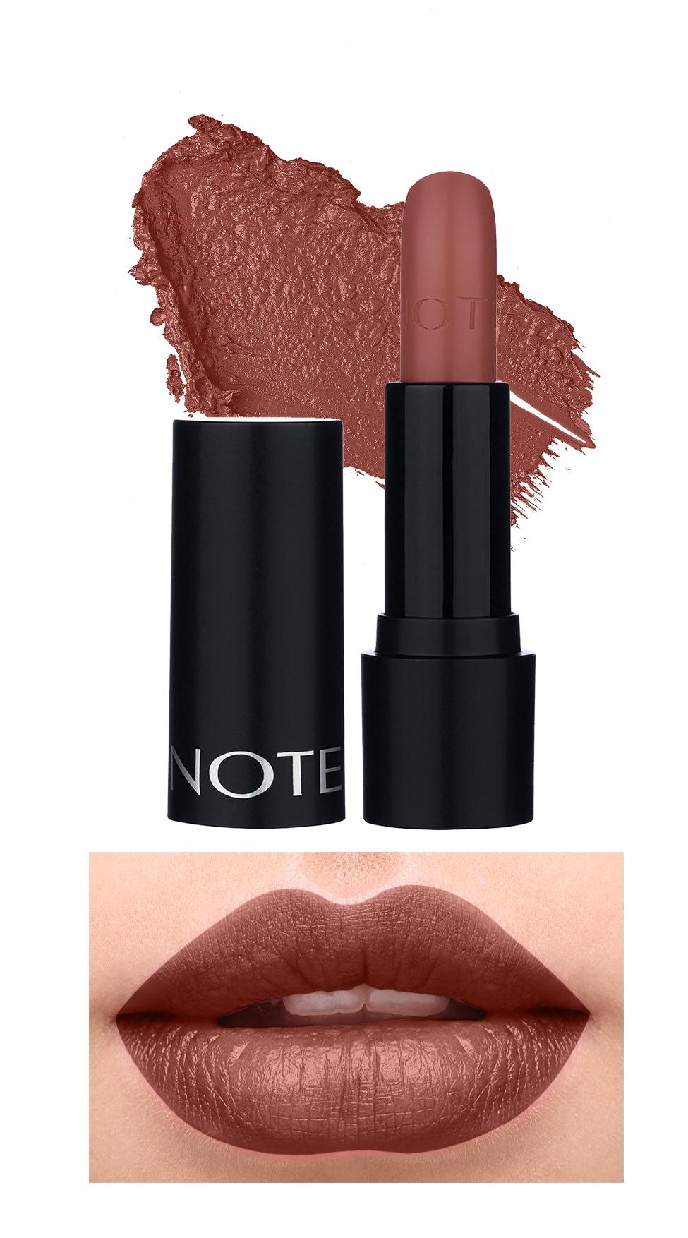 Note 03 Confident Rose Parlak Krem Lipstick Ruj