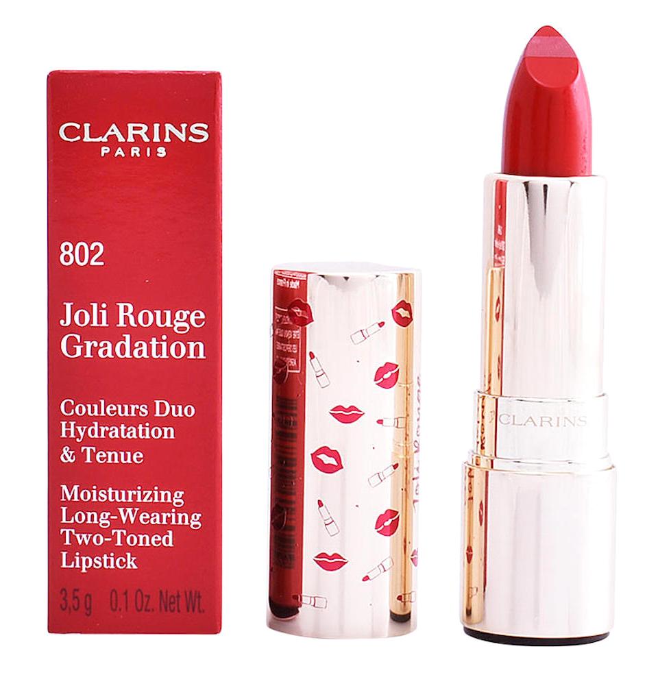 Clarins 802 Kalıcı Parlak Krem Lipstick Ruj