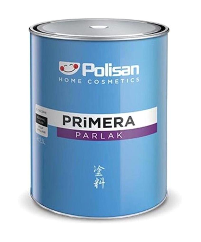 Polisan Primera Solvent Su Bazlı Parlak İç Cephe Boyası 0.25 lt Boncuk Mavi