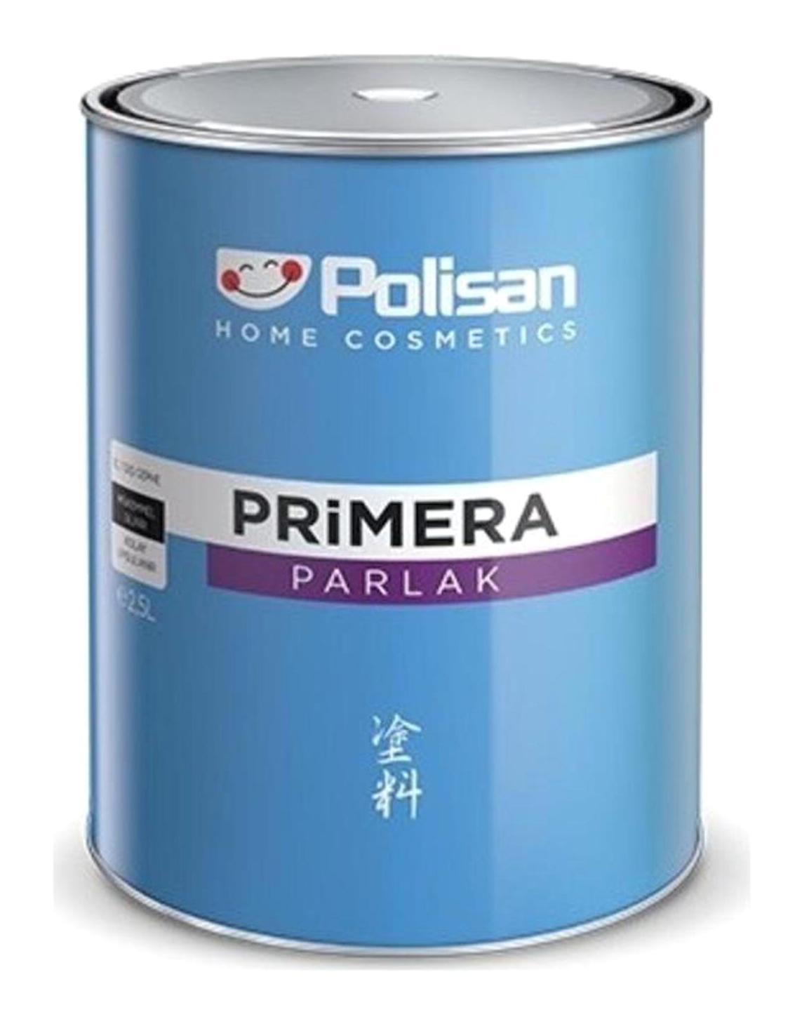 Polisan Primera Solvent Su Bazlı Parlak İç Cephe Boyası 0.75 lt Cam Göbeği
