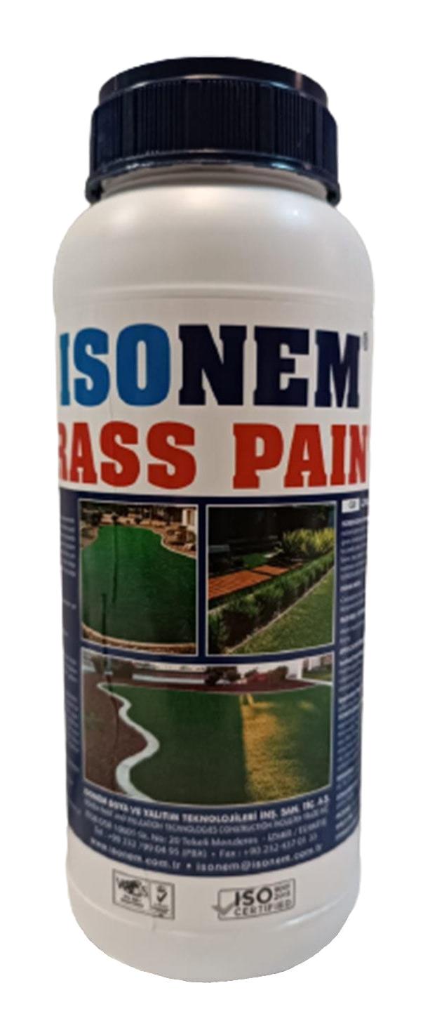 Isonem Grass Paint Su Bazlı Dış Cephe Boyası 1 kg Yeşil
