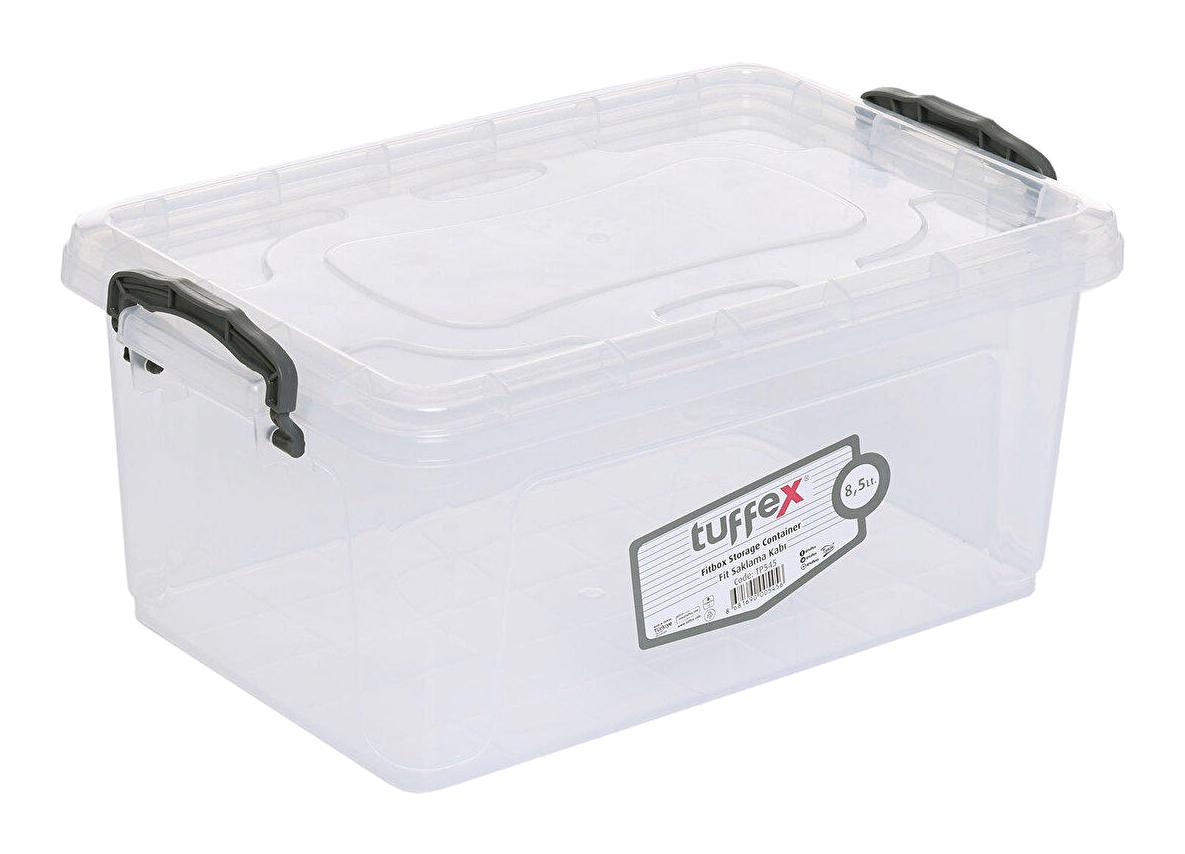 Tuffex 1 Parça Dikdörtgen Plastik Saklama Kabı 8.5 lt