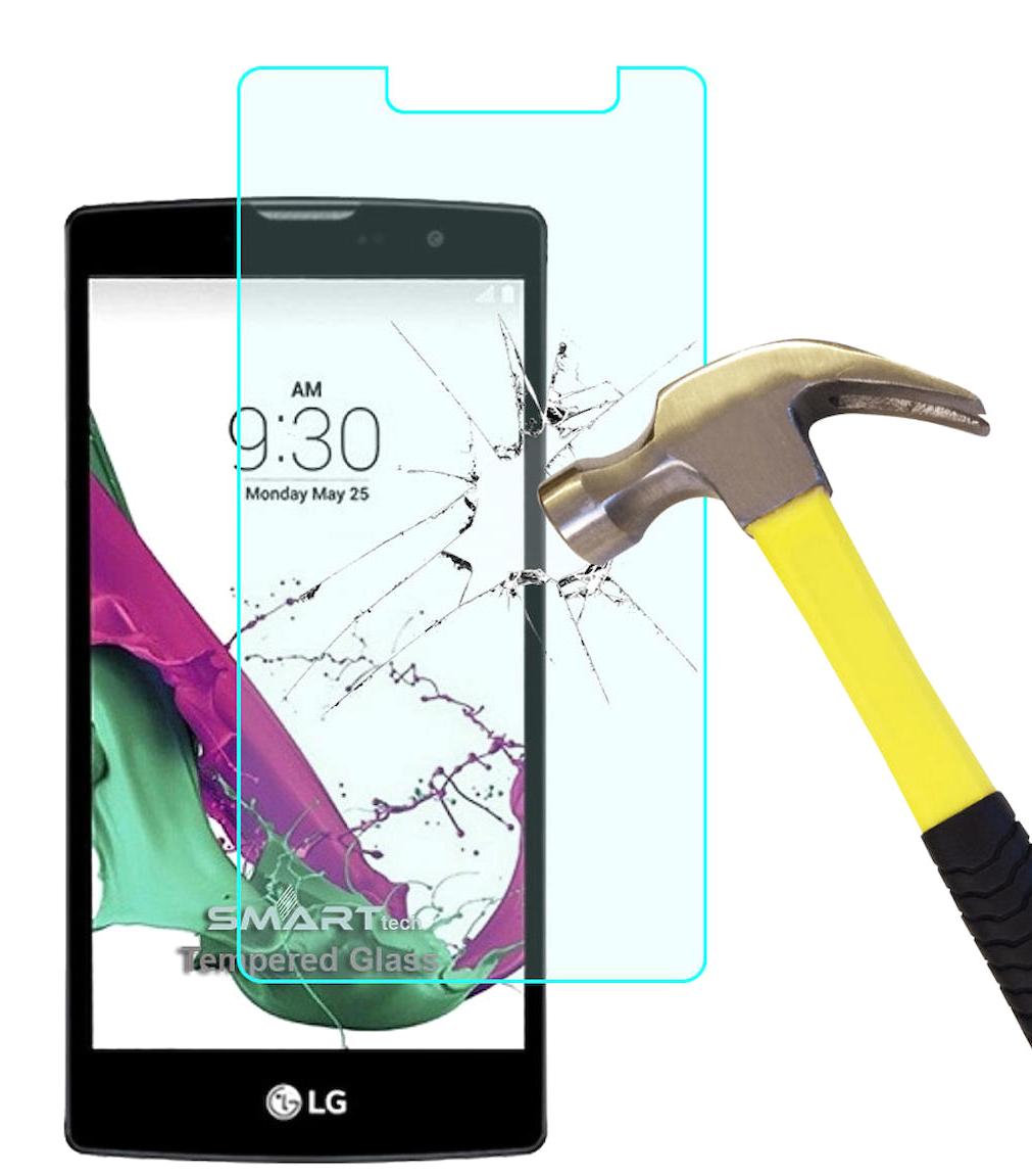 Smart Tech LG G4 Stylus Kırılmaz Temperli Cam Parlak Ekran Koruyucu