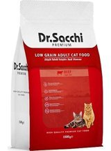 Dr.sacchi Premium Biftekli Yetişkin Kuru Kedi Maması 1.5 kg