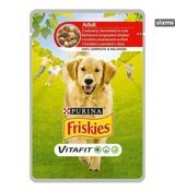 Friskies Patatesli-Sığır Etli Yetişkin Kuru Köpek Maması 20x100 gr