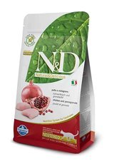 N&d Kısırlaştırılmış Bıldırcınlı-Narlı Kuru Kedi Maması 1.5 kg