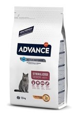 Advance Senior +10 Kısırlaştırılmış Tavuklu Yaşlı Kuru Kedi Maması 1.5 kg