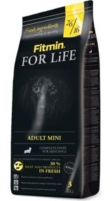 Fitmin Flor Life %30 Taze Tavuklu Yetişkin Kuru Köpek Maması 3 kg