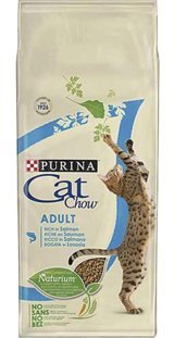 Cat Chow Somonlu - Ton Balıklı Yetişkin Kuru Kedi Maması 15 kg