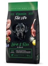 Fitmin For Life Kuzu Etli-Pirinçli Yetişkin Kuru Köpek Maması 12 kg