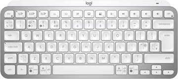 Logitech Mx Keys Q Kablosuz Açık Gri Klavye