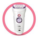 Braun Silk Epil 9 9690 Sensosmart Islak Kuru Epilasyon Aleti Beyaz Mor