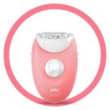 Braun Silk Epil 3 3176 Smartlight 2 Hız Ayarı Kablolu Epilasyon Aleti Pembe