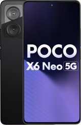 Poco X6 Neo 256 GB Hafıza 8 GB Ram 6.67 inç 108 MP Çift Hatlı AMOLED Ekran Android Akıllı Cep Telefonu Siyah