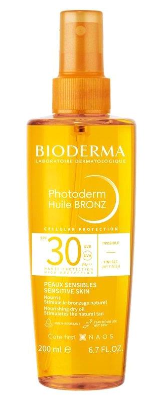 Bioderma Photoderm Bronz Dry Oil 30 Faktör Güneş Yağı 200 ml