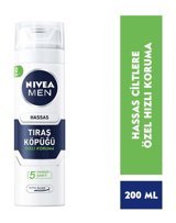 Nivea Men Hassas Ciltler İçin Tıraş Köpüğü 200 ml