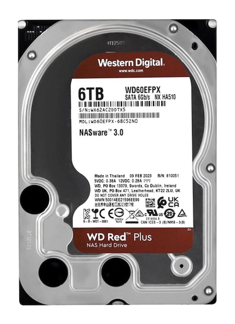 Western Digital Red WD60EFPX 6 TB 3.5 inç 5400 RPM 256 MB SATA 3.0 Harddisk