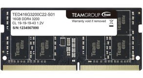 Team Elite Ted416G3200C22-S01 16 GB DDR4 1x16 3200 Mhz Ram