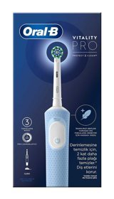 Oral-B D103 Vitality Pro Cross Action Şarjlı Diş Fırçası Mavi