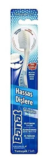 Banat Sensiplus Hassas Dişler İçin Diş Fırçası Beyaz