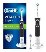 Oral-B D150 Cross Action Şarjlı Diş Fırçası + 1 Yedek Başlık