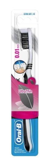 Oral-B Ultra Thin Extra Soft Diş Fırçası Siyah