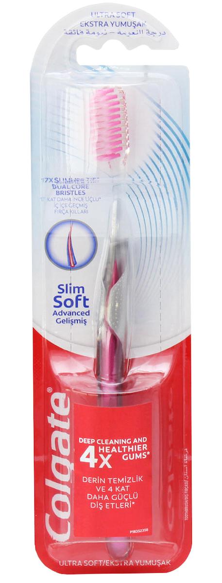 Colgate Slim Soft Advanced Gelişmiş Extra Yumuşak Diş Fırçası Mor