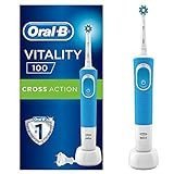 Oral-B D100 Cross Action Şarjlı Diş Fırçası Mavi