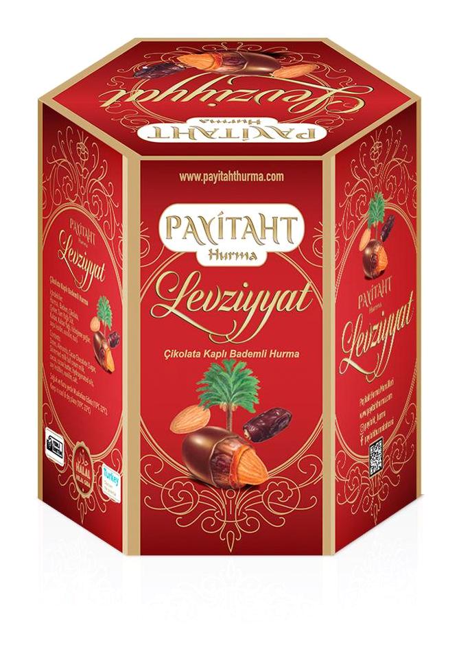 Payitaht Hurma Levziyyat Sütlü Çikolata Kaplı Bademli Hurma 250 gr