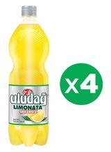 Uludağ Şekersiz Limonata Pet 4x1 lt