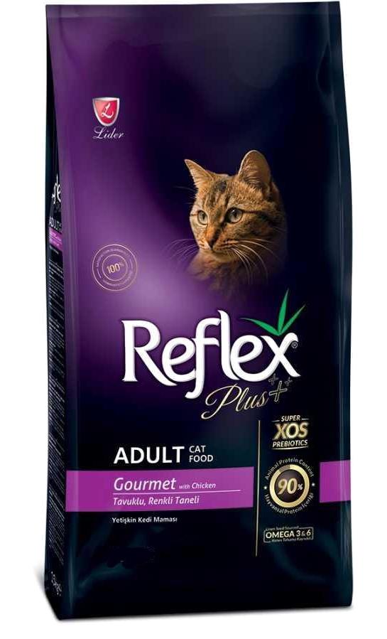 Reflex Plus Multi Color Gourmet Yetişkin Kuru Kedi Maması 1.5 kg