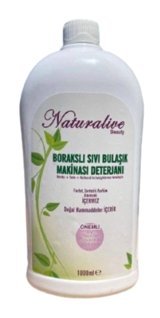 Naturalive Borakslı Sıvı Bulaşık Makinesi Deterjanı 1lt