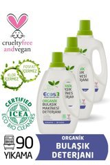 Ecos3 Organik Otomatik Jel Bulaşık Makinesi Deterjanı 3x750 ml