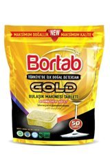 Bortab Gold Tablet Bulaşık Makinesi Deterjanı 50 Adet