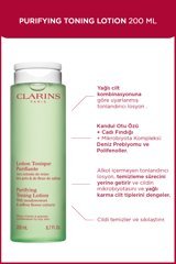 Clarins Purifying Toning Lotion Arındırıcı Losyon Yüz Toniği 200 ml