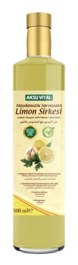 Aksu Vital Maydanozlu Sarımsaklı Limon Sirkesi 500 ml