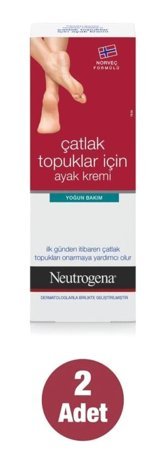 Neutrogena Intense Repair Onarıcı Ayak Kremi 2x50 ml