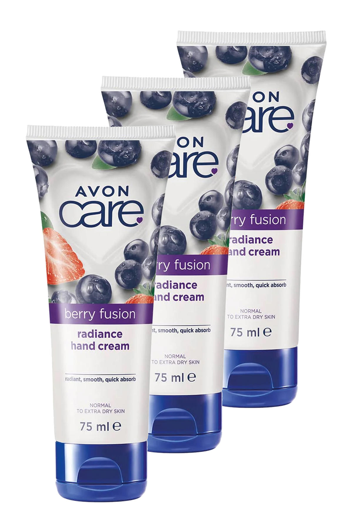 Avon Care Yaban Mersinli Tüm Ciltler İçin El Kremi 3x75 ml