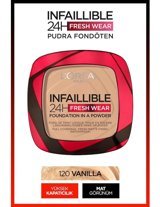 L'oréal Paris 120 Vanilla Infaillible 24H Fresh Wear Fondöten Pudra