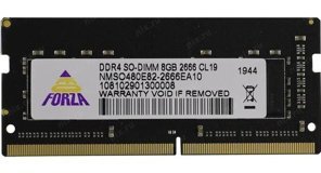 Neo Forza NMSO480E82-2666EA10 8 GB DDR4 1x8 2666 Mhz Ram