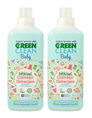 U Green Clean Baby 2x1000 ml Sıvı Çamaşır Deterjanı