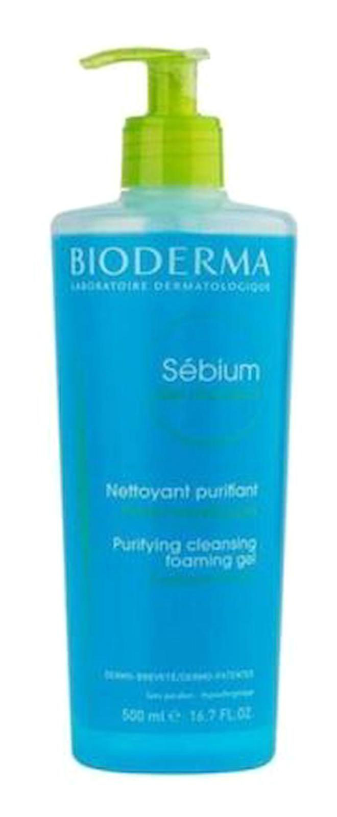 Bioderma Sebium Tüm Cilt Tipleri İçin Arındırıcı Gece Gündüz Yüz Temizleme Jeli 500 ml