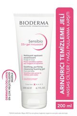 Bioderma Sensibio DS+ B6 Vitamini Hassas Ciltler İçin Yağlı Pullanma Karşıtı Arındırıcı Yüz Temizleme Jeli 200 ml